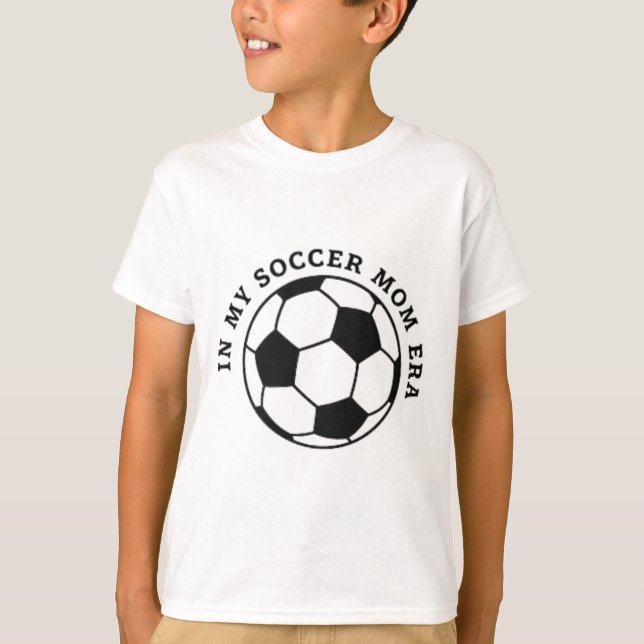 Jugend-Fußballmutter, Mannschaftsmutter Fußball-Sp T-Shirt (Vorderseite)