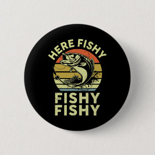 Jugend Hier fisch Shirt Kinder Kleinkind Männer Fu Button