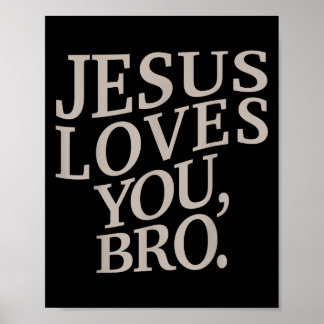 Jugend Jesus Lieben Sie Bro Funny Christlichen Jun Poster