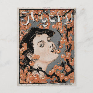 Jugend Magazine Nr.32 Cover Illustration Postkarte