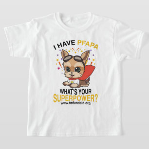 Jugend PFAPA Supermacht T-Shirt