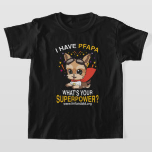 Jugend PFAPA Superpower Black T-Shirt
