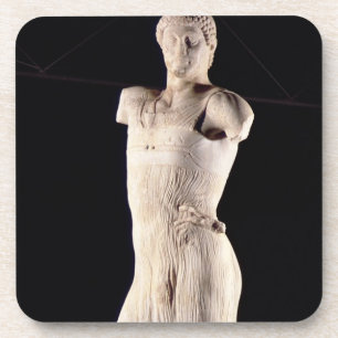 Jugend plattiert in festem Langinstallation Getränkeuntersetzer