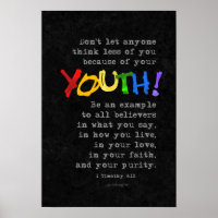 Jugend (Schrift: 1 Timothy 4:12)