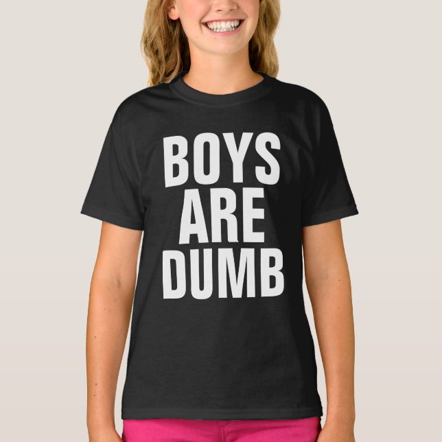 JUGEND SIND DUMB, Girls Funny T - Shirt (Vorderseite)
