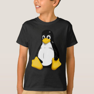 Jugend-T-Shirt Linuxs Tux T-Shirt