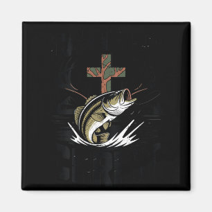 Jugend-Tarnanzug christliche Fischerei Glaube bese Magnet