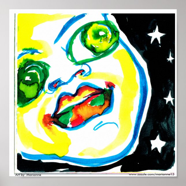 Jugend und Optimismus Print Poster (Vorne)