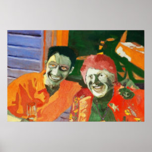 JUGEND UND SCHÖNHEIT TEILEN EIN LACHEN POSTER