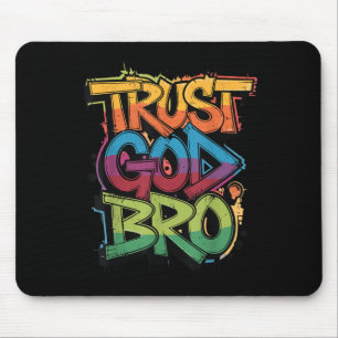Jugend vertraut Gott Bro Lustiger Christlicher Jun Mousepad