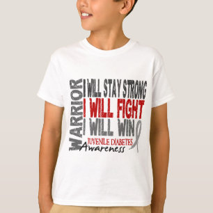 Jugenddiabetes-Krieger T-Shirt