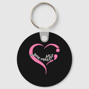 Jugendfragen Semicolon Psychische Gesundheit und S Schlüsselanhänger