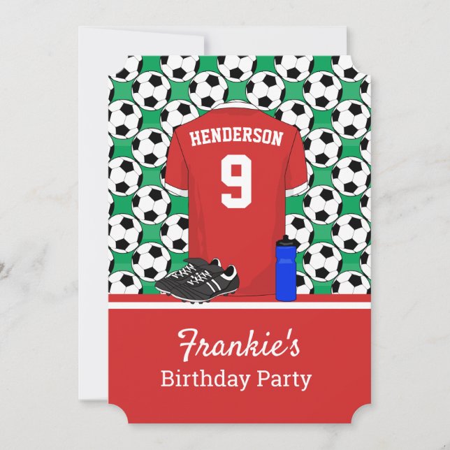 Jugendfußball-Veranstaltung RW Einladung (Vorderseite)