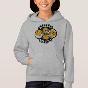 Jugendlich Titanen gehen!   Burger gegen Burritos Hoodie