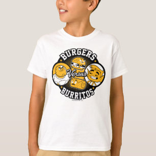 Jugendlich Titanen gehen!   Burger gegen Burritos T-Shirt