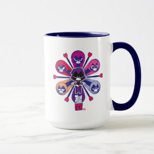 Jugendlich Titanen gehen! Das Emoticlones Raben Tasse