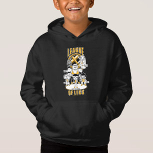 Jugendlich Titanen gehen! Liga der Beine Hoodie