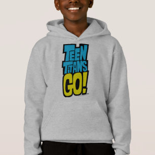 Jugendlich Titanen gehen! Logo Hoodie