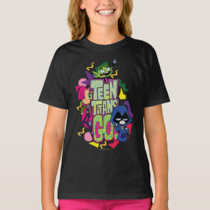 Jugendlich Titanen gehen! "Mädchen-Mädchen-" T-Shirt