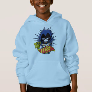 Jugendlich Titanen gehen! Rabe "lernte eine Hoodie