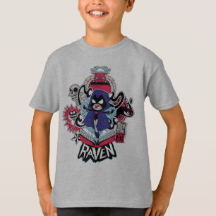 Jugendlich Titanen gehen! Raben-Demonic Power T-Shirt