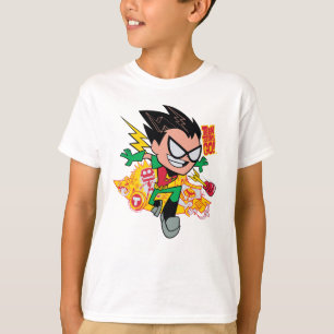 Jugendlich Titanen gehen! Robins Arsenal-Grafik T-Shirt