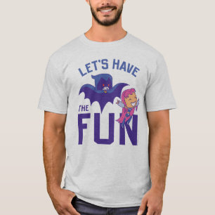 Jugendlich Titanen gehen! Starfire u. Rabe T-Shirt