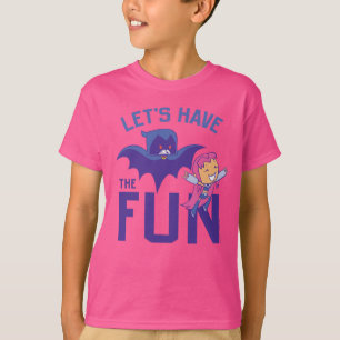 Jugendlich Titanen gehen!   Starfire u. Rabe T-Shirt