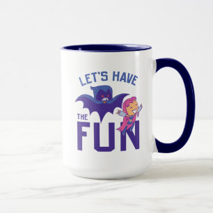 Jugendlich Titanen gehen!   Starfire u. Rabe Tasse