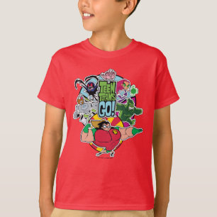 Jugendlich Titanen gehen! Team-Gruppen-Grafik T-Shirt