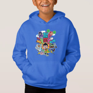 Jugendlich Titanen gehen! Team-Pfeil-Grafik Hoodie