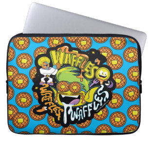 Jugendlich Titanen gehen!   Tier-Jungen-Waffeln Laptopschutzhülle