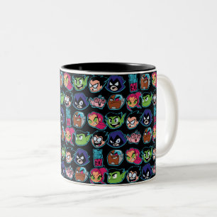 Jugendlich Titanen gehen! Titan-Hauptmuster Zweifarbige Tasse