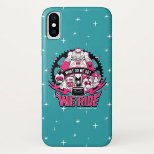Jugendlich Titanen gehen!   "wir reiten" Retro Case-Mate iPhone Hülle