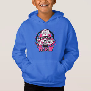 Jugendlich Titanen gehen! "wir reiten" Retro Hoodie