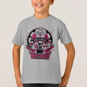 Jugendlich Titanen gehen!   "wir reiten" Retro T-Shirt
