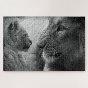Jugendliche; Aber Vater Puzzle