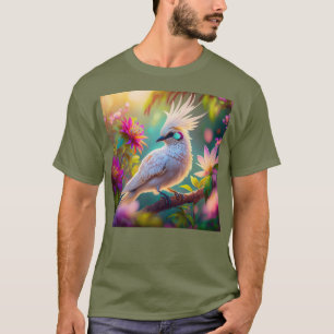 Jugendliche Crested Blush Feder Taube Fantasy Voge T-Shirt