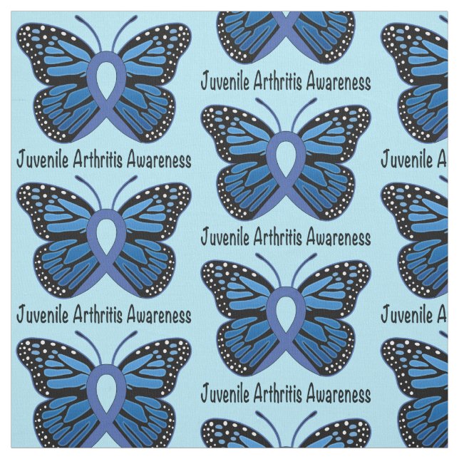 Jugendliches Arthritis-Schmetterlings-Band Stoff (Muster)