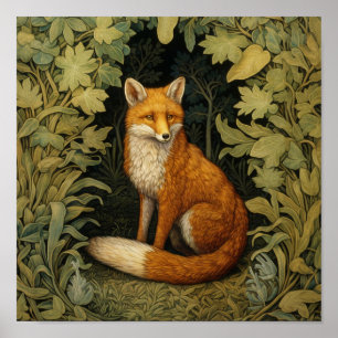 Jugendmaus und Blume Poster