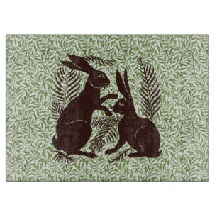 Jugendparadies Rabbits De Morgan und Morris Schneidebrett
