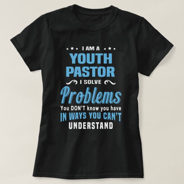 Jugendpastor T-Shirt (Design vorne)