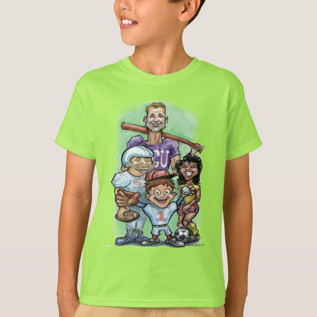 Jugendsport T-Shirt (Vorderseite)