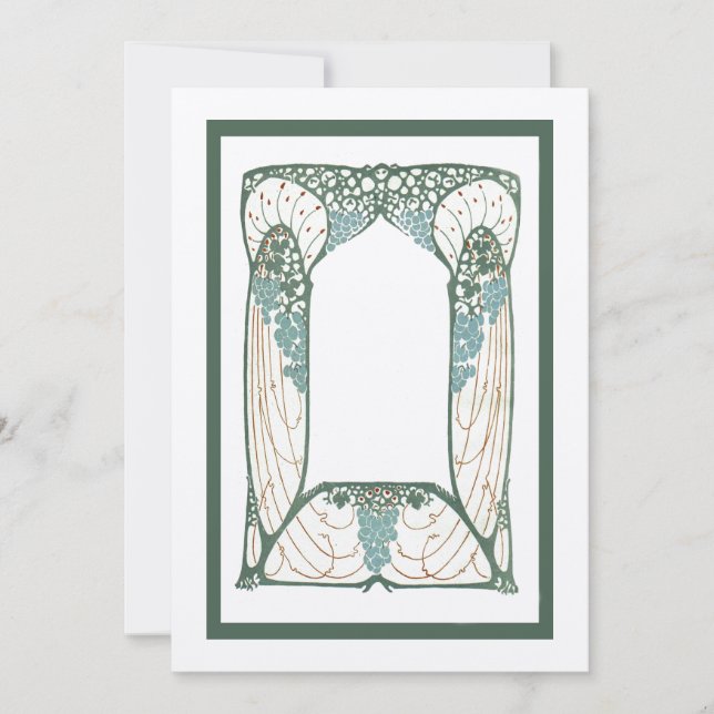 Jugendstil 1920er Vintag-Themenrahmen (Vorderseite)