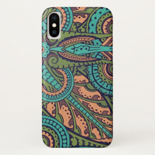 Jugendstil-abstrakte Christi-Kommode aquamarin Case-Mate iPhone Hülle
