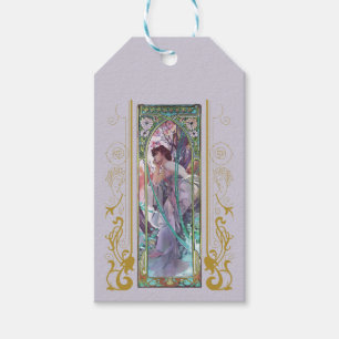 Jugendstil Alphonse Mucha Abend Besichtigung Geschenkanhänger
