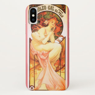 Jugendstil-Alphonse Mucha Parfum Blumen Case-Mate iPhone Hülle