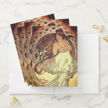 Jugendstil Alphonse Mucha Vintage Jugendstil