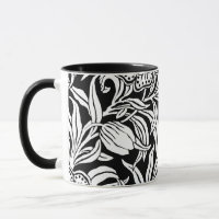 Jugendstil Antikes Botanisches Blumenmuster