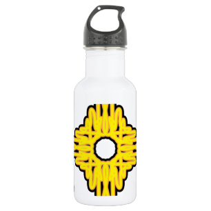 Jugendstil-Ausbruch Edelstahlflasche